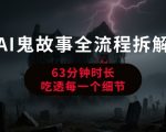 AI鬼故事创作终极指南：从0到1全流程拆解+100%实操干货