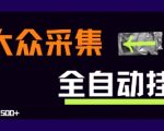 大众采集全自动赚钱秘籍：新手3步日赚500+ 零成本暴利玩法大公开