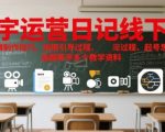 方宇运营大师课线下实战班 手把手教你短视频爆款剪辑拍摄起号思维导图选题全攻略