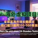 2025最新海外虚拟掘金项目！零门槛日赚200美金全攻略，普通人3天上手实现躺赚