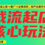 淘宝截流竞品5天爆单秘诀：揭秘新手快速起店全流程，日销百单不是梦