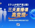 2025暴富秘籍：个人IP变现3天速成课，小团队月入10万+实战攻略！