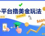 2025国外撸美金暴利玩法，日入1000+美金轻松躺赚，0门槛保姆级教程【完全揭秘】