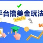 2025国外撸美金暴利玩法，日入1000+美金轻松躺赚，0门槛保姆级教程【完全揭秘】