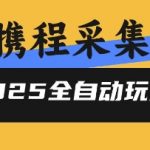 2025携程信息采集自动化暴利秘籍：零人工日赚万元，24小时躺赚终极揭秘