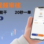 【日赚500+】商品视频审核手机暴利兼职！20秒一单，零门槛随时做，月入过万揭秘！