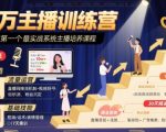 百万主播速成实战营：30天手把手打造高收入直播账号（从0到百万粉丝系统课）