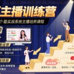 百万主播速成实战营：30天手把手打造高收入直播账号（从0到百万粉丝系统课）