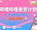 B站带货新风口！7天狂赚2807元佣金，悬赏计划助你躺赢短视频红利