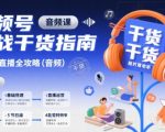 2025视频号直播爆火秘籍：实战干货+音频全攻略