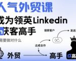 外贸LinkedIn获客终极SEO优化课：5步成为高手，轻松吸金秘诀大公开！