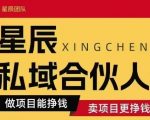 星辰私域项目爆款合集：零成本实操秘籍，7天日入过万速变现！