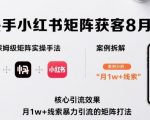 2025短视频矩阵获客线下课：AI驱动抖音快手小红书精准引流秘笈，月产10000+线索暴力增长实操拆解