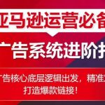 【亚马逊运营核武器】SP广告高级攻略！深入广告底层逻辑，精确打击市场，一步到位打造爆款链接的终极秘籍！