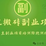 【手机搬砖小副业项目训练营1.0】实战测试！1小时收益50+，只需一部手机，轻松实现日入100+，开启你的赚钱新篇章！