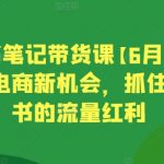 小红书笔记带货实战课程2024最新版：电商流量新机遇，掌握小红书流量红利实现销售翻倍
