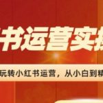 2024年小红书运营实战训练营：从新手小白到高手大师，实现从0到1再到100的飞跃