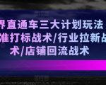 无界直通车三大战略曝光：独家精准打标攻略/行业领先拉新战术/店铺回流秘诀