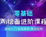 AI绘画系统课程：零基础入门到商业应用实战，掌握核心技巧，开启艺术创收之旅！