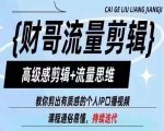 财哥独家揭秘：高级剪辑技巧+流量密码，轻松打造质感爆棚的个人IP口播视频！