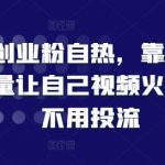 抖音创业必备攻略：轻松利用自然流量引爆视频，告别投放也能火爆全网！