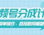 视频号盈利新攻略：轻松上手，一键套用模板，5分钟打造爆款作品！