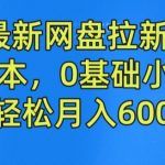 2024独家网盘赚钱攻略曝光！零成本操作，小白也能轻松月入过万，揭秘行业内幕！