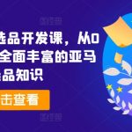 2024年亚马逊选品秘籍大公开！从新手小白到选品高手，一站式掌握亚马逊爆品打造精髓！