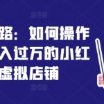 揭秘：轻松月入过万，掌握小红书虚拟店铺独家运营策略！