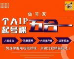 短视频爆红秘籍：打造个人IP独门绝技，68节实战课程助你快速占领短视频高地！