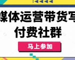 自媒体运营终极攻略：轻松带货写作，打造高收益付费社群，自媒体人必备技能！