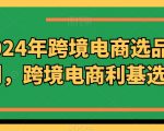 2024年跨境电商爆款选品揭秘，独家利基市场选品攻略大更新！