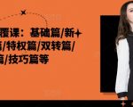 外卖运营终极攻略：从入门到精通，揭秘基础、新店、推广、特权、双转、活动、技巧等全方位实战课程！