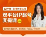 双平台IP打造秘籍：从0到1000万，揭秘设计IP盈利的独家实操技巧！