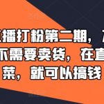 直播赚钱新法子！无视频拍摄压力，不带货也能赚翻天——揭秘直播间做菜吸金秘诀！