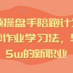 IP短视频操盘手速成秘籍：独家全平台抄作业法，轻松实现月入5万职业转型！