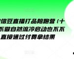 视频号微信豆直播带货速成训练营（第13期）：告别自然流量低迷，无需私域，直接付费解锁盈利秘诀！