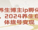 2024年必看！打造养生博主IP，轻松实现自媒体财富变现秘诀！