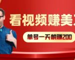 揭秘：轻松看视频赚美金，每小时收入高达40+，多账号矩阵操作，收益翻倍攻略！
