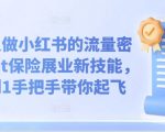 保险达人必看：揭秘小红书流量密码，掌握保险展业新技能，从0到1实战教学，轻松实现业绩飞跃！