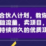 创业IP合伙人秘籍：掌握知识付费变现技巧，轻松引流，狂销项目，打造长期稳定的高收益项目！