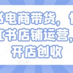 揭秘小红书电商带货秘籍：快速上手店铺运营，轻松实现开店盈利！