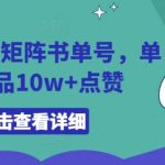 AI数字人矩阵操作秘籍：单条作品轻松突破10W+点赞，独家揭秘！