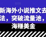 揭秘海外小说推广秘籍：轻松破解流量难题，实现出海盈利狂潮！