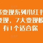 小红书赚钱攻略：揭秘素人账号如何通过7种独家变现技巧轻松赚钱，总有一款让你财富增长！