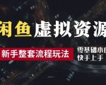 2024独家揭秘：闲鱼虚拟资源躺赢攻略，从养号到日入过万，轻松实现月入过万不是梦！