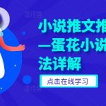 小说推广秘籍大揭秘——蛋花小说独家拉新攻略，轻松引爆流量！