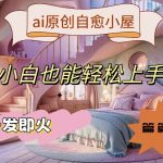 AI治愈小屋创作秘籍：新手小白一学就会，爆款文章轻松打造，揭秘10W+流量背后的秘密！