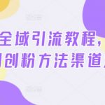2024终极全域引流秘籍曝光！小淘独门网创粉丝增长技巧，揭秘高效引流渠道！