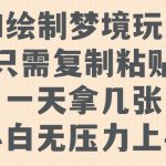 AI绘画技巧大揭秘：轻松复制粘贴，一天内收获多幅梦境画作，新手也能快速掌握！